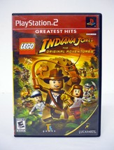 LEGO Indiana Jones Original Adventure Authentic Sony PlayStation 2 PS2 Game 2008 - £4.68 GBP