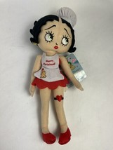 Betty Boop 16&quot; Plush Ginger bread baker Betty  Merry Messages Christmas 2009 NWT - £19.97 GBP