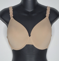 Natori Womens Size 34DDD Nude Lightly Lined Pure Luxe Plunge T-Shirt Bra... - $19.99