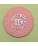 Commerce Casino 50 cents vintage Casino Chip - $5.36 CAD