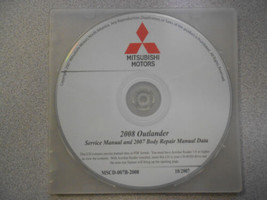 2008 2007 Mitsubishi Outlander Service Repair Manual Cd Brand New - £179.63 GBP