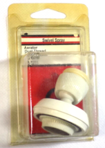 Swivel Spray Aerator - Dual Thread-Lasco - MPN-09-1211-White-Universal Fit - $10.88