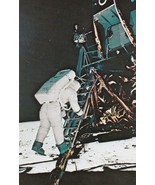 John F. Kennedy Space Center Florida NASA  Aldrin Ladder Moon Postcard U... - $9.89