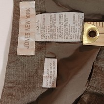 Jones New York Women's Brown Wool Blend Lined Pencil Pull-On Skirt Size 12 image 3