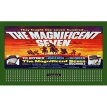 LIONEL STYLE BILLBOARD INSERT THE MAGNIFICENT SEVEN &amp; AMERICAN FLYER - $5.99