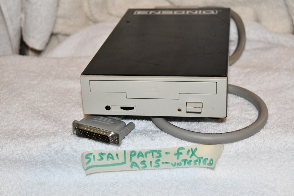 Vintage Ensoniq XL.652CEN CD ROM ESTATE SALE FIND AS IS PARTS UNTESTED 5... - $85.50