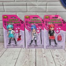 Manga Kodama Anime Dolls Noriko Bashira Aiko Japanese, Set Of 3, 4" Tall - $12.30