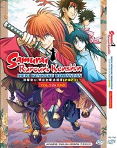 Anime DVD Samurai Rurouni Kenshin: Meiji Kenkaku Romantan 2023 English Dubbed - £23.01 GBP