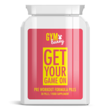 Gym Bunny Get Your Game On Pre Workout Formula Pills - Elevate Your Fitness - £64.93 GBP