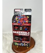 Marvel Minimates Deadpools Assemble Box Set 4 Pack Diamond Select Sealed - $47.99