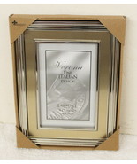 Verona Italian 840246 Picture Frame ~ NIB ~ 4&quot; x 6&quot; ~ Formal Gold &amp; Silv... - $19.99