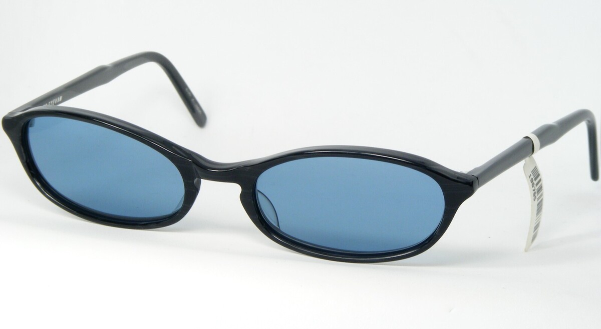 EYEVAN Flirt Mädchen Schwarz/Grau Sonnenbrille Brille W/ Blau Gläser - $105.91