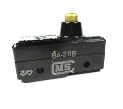 Micro Switch, Industrial Snap Action Switch BA-2RB, SPDT, Plunger 25A/48... - $14.95