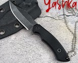 Hunting Knife Fixed Blade Kydex Sheath Outdoor Camping Home BBQ Tool Nec... - $23.56