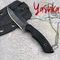 Hunting Knife Fixed Blade Kydex Sheath Outdoor Camping Home BBQ Tool Nec... - $23.56