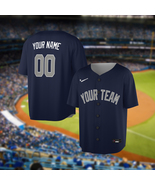 New York Yankees Personalized Baseball Jersey Your Name Your Number Family Gift - £15.94 GBP - £27.90 GBP