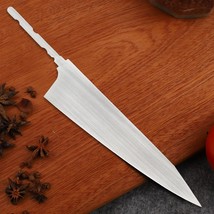 Chef Knife Blank Blade Japanese Gyuto Shape Custom Knife Making Home Hobby - £29.64 GBP