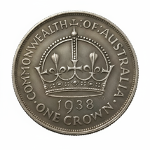 1938 Re Giorgio VI Silver Fantasy Medal da collezione - $18.54 CAD