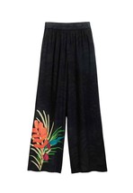 Desigual Women Trousers - L Black Designer Fashion Paperbag 2025 Collection - $1,859.76 MXN