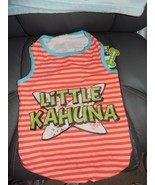 Wag-a-tude&quot;Little Kahuna&quot;  Sleeveless Shirt  Size XL 24in-27in NEW - £14.35 GBP