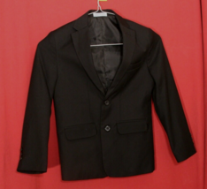 I Zod Boys 10 Black Sports Jacket Blazer Suit Coat Lined 2 Button - £15.87 GBP