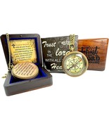 Proverbs 3: 5-6 God’s Compass Religious Gift for Women Men’s Boy Girls - $25.90