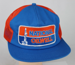 vintage trucker hat &quot;National Oilwell&quot; K-products USA snapback NEVER WORN! - $74.99