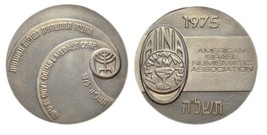 1975 AINA American Israel Numismatic Ass medal token - $3.49