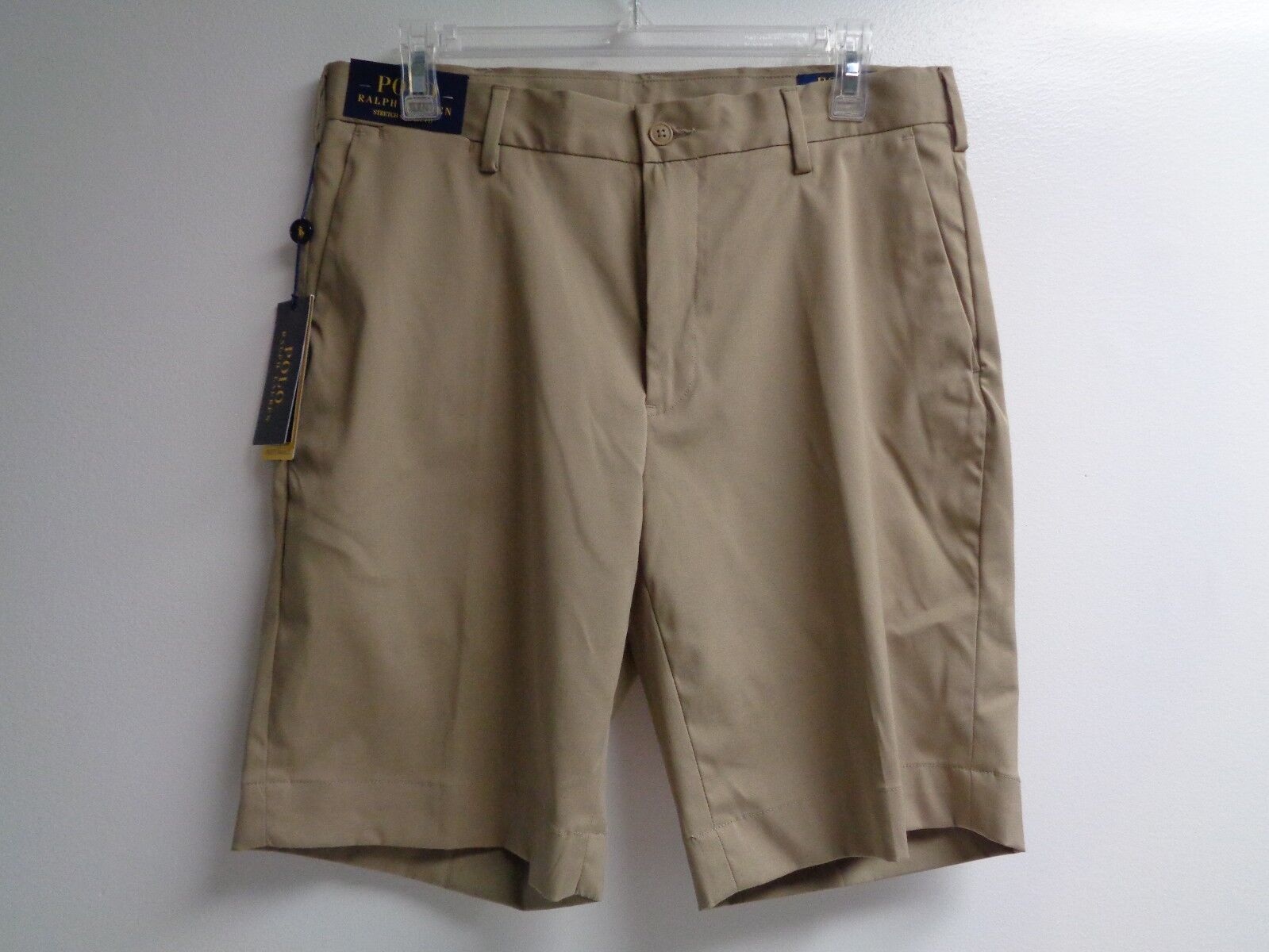 Primary image for Polo Ralph Lauren Size 30W STRETCH CLASSIC FIT M CLASSICS Khaki New Men's Shorts