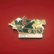 Lions Club Roadrunner Rickshaw New Mexico 1978 Vintage Pin - $12.85