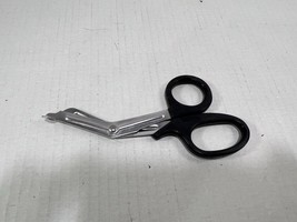 First Aid Medical Titanium Bonded Bandage EMT Shears Bent Scissors Black - $9.90