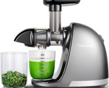 Masticating Juicer Machines, Slow Cold Press Juicer With Reverse Functio... - £112.57 GBP