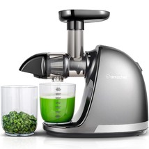 Masticating Juicer Machines, Slow Cold Press Juicer With Reverse Function, High  - £115.37 GBP