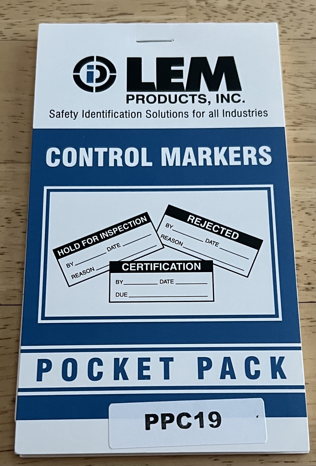 Tyvek Pocket Pack Write On Labels – 1.5″ X 0.625″ – INSPECTED PPC19 - £15.73 GBP