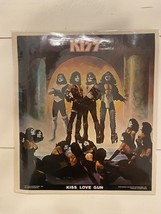 Vtg 1977 KISS Love Gun POSTER STICKER Aucion 8x10  Love Gun In Protectiv... - $49.95