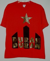 Duran Duran Concert Tour Shirt Vintage 1987 Strange Behavior Single Stitched XL - £196.58 GBP