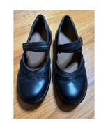 Aravon Dolly leather Mary Janes 7 AA black comfort shoes Mint New Balance - $31.89 CAD