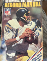 1983 Ufficiale NFL Nazionale Calcio League Manuale Dan Fouts Cover 1982 Stats - £9.70 GBP