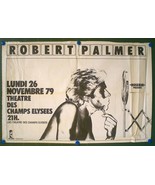 Robert Palmer - Original Concert Poster – Theatre Champs-Elysees – Affic... - $151.34