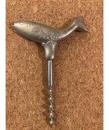 Vintage Fish Pewter Corkscrew Designed by Just Andersen Denmark Wine Opener - £31.14 GBP