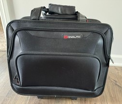 Monolith Wheeled Laptop Case Deluxe Nylon Rolling Bag Pull Up Handle 15.... - $24.49