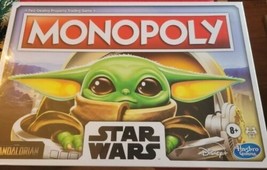 Monopoly Board Game Baby Yoda The Child Star Wars Mandalorian - $48.99