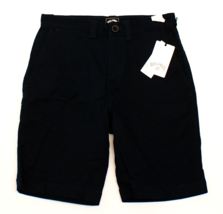 Billabong Dark Navy Carter Street Cotton Blend Stretch Casual Shorts Men... - $49.49