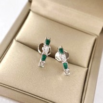 Ld color fashion earrings charm elegant snake bone green shell mother of pearl earrings thumb200