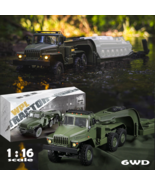 RC Truck Military Car Tank Transporter Trailer Tractor Off Road Crawler ... - $229.84 CAD
