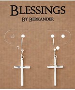 Cross 1&quot; Dangle Earrings, New #MD-074 - £7.23 GBP