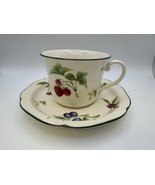 Set of 8 Noritake Gala Cuisine FRUIT PARFAIT Cups &amp; Saucers - $109.74 CAD