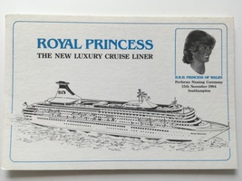 Postcard - Royal Princess Cruise Liner - £1.20 GBP