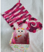 Bunny Cube with Disney Socks Gift Set - $4.00