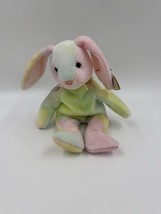 Ty Beanie Babies Vintage HIPPIE Tie Dyed Bunny Rabbit May 4,1998 - $16.78 CAD